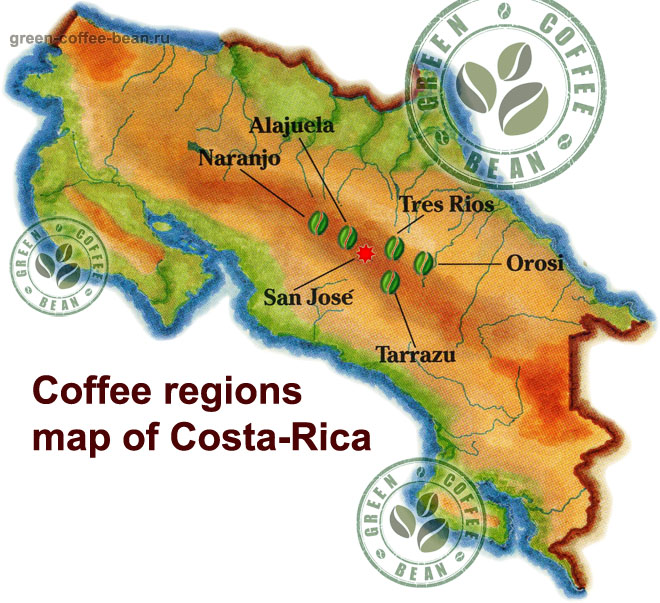   -. Green Coffee Costa-Rica. Strictly Hard Bean.